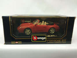 porsche 911 carrera cabriolet  1944 ( burago )