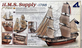 H.M.S. Supply ( Barco de Madera de Artesanía Latina)