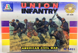 Figuras UNION INFANTERIA  55mm  (italeri)
