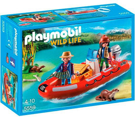 Bote Hinchable con Exploradores