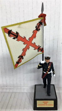 Soldado Infantería Marina Azul Cruz de S. Andresl (Abanderado)