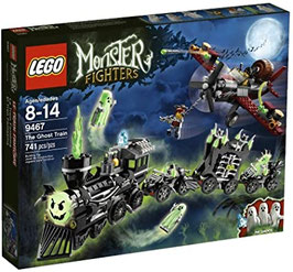 Tren fantasma con avioneta (Lego Monster Fighters)