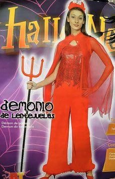 Demonia Lentejuelas rojo