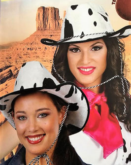 Sombrero Vaquero Vaca Terciopelo (guirca)