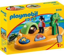Playmobil 1.2.3 Isla Pirata
