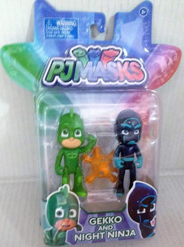 PJMASKS Figuras  Gekko y Night Ninja