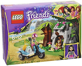 Emma con moto en la Jungla (Lego Friends)