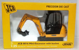 Mini Excavadora JCB 8016 c/pala